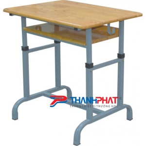 Bàn học sinh 1 chỗ điều chỉnh độ cao